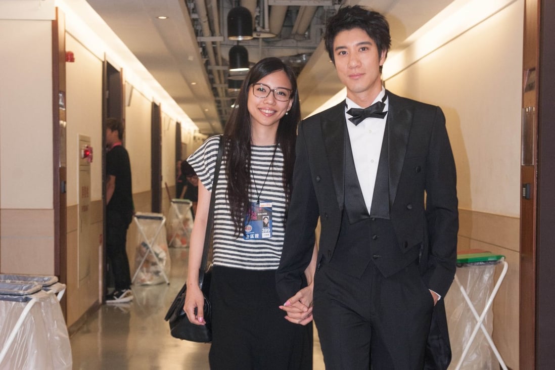 Lee Jinglei (left) has been widely praised for her excellent written Chinese during her very public divorce from Wang Leehom. Photo: Getty Images