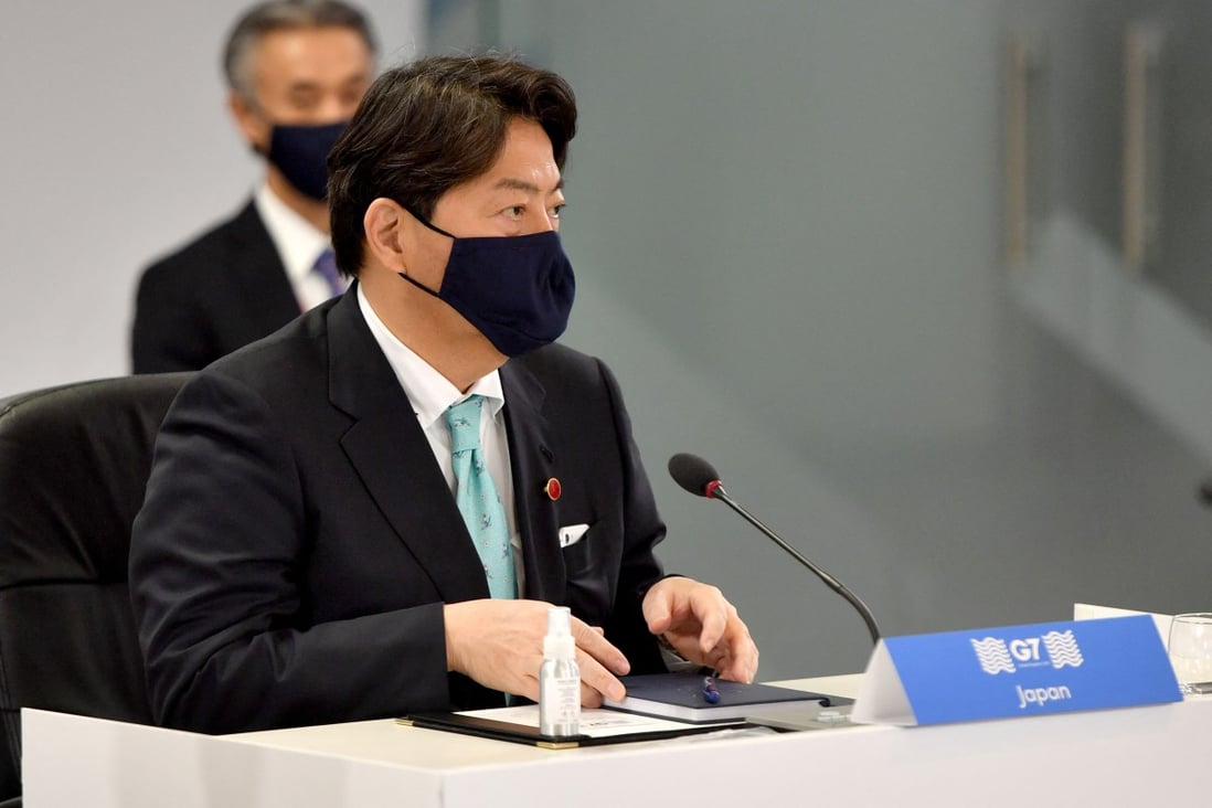Japan’s  Foreign Minister Yoshimasa Hayashi. Photo: Reuters