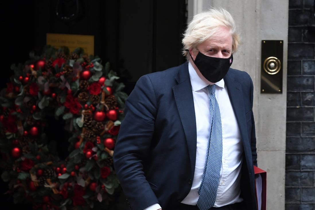 British Prime Minister Boris Johnson won’t make further Covid announcements until after Christmas. Photo: TNS