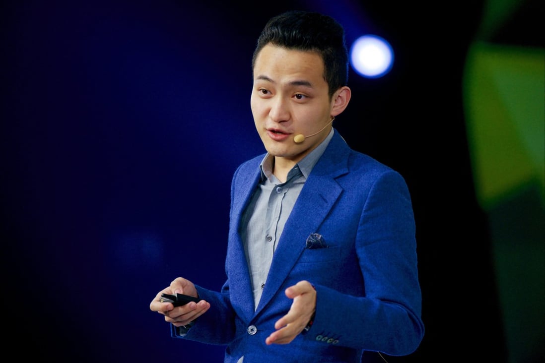 Chinese cryptocurrency entrepreneur Justin Sun. Photo: Reuters