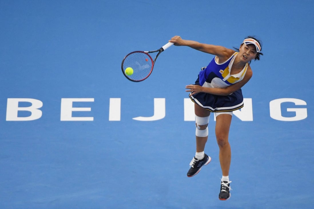 Peng Shuai appeared to disown her accusations against a former Chinese politician. Photo: AFP