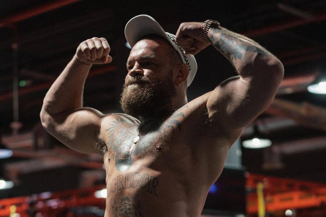 Conor McGregor shows off his muscle gain. Photo: Instagram/@thenotoriousmma