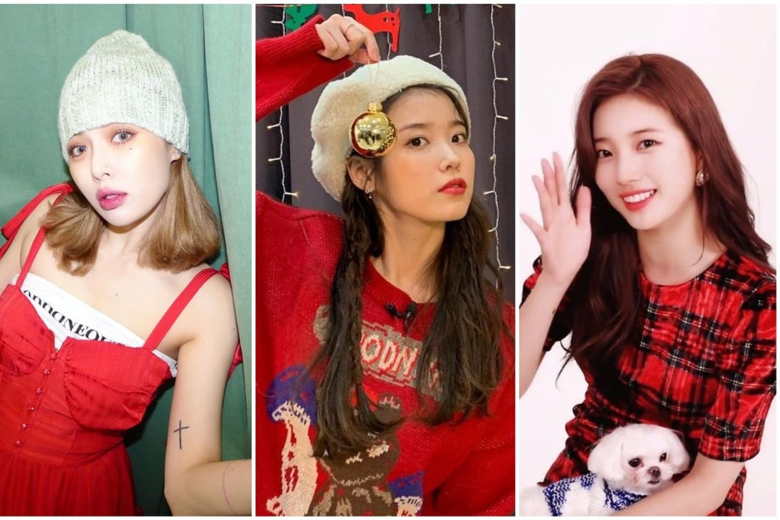 Who are K-pop’s real life Santas when it comes to gift giving?Photos: @hyunah_aa/Instagram, @dlwlrma/Instagram, JYP Entertainment