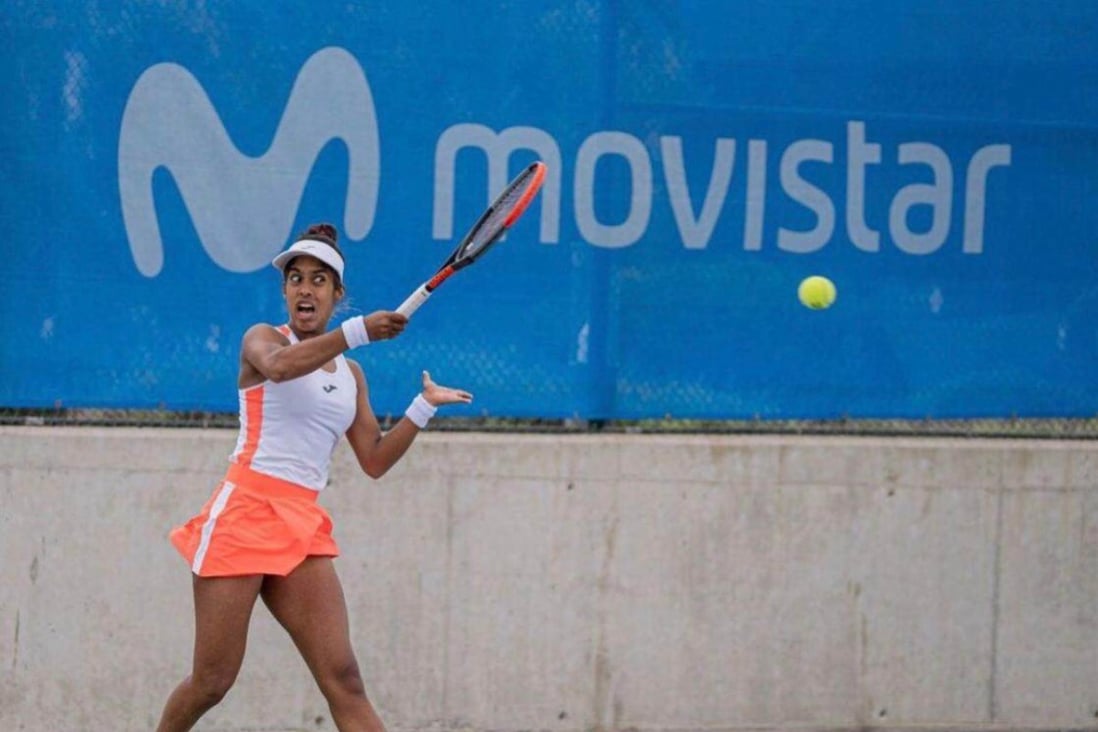 Adithya Karunaratne is now Hong Kong’s top-ranked women’s player after winning a tournament in Tunisia. Photo: RNA