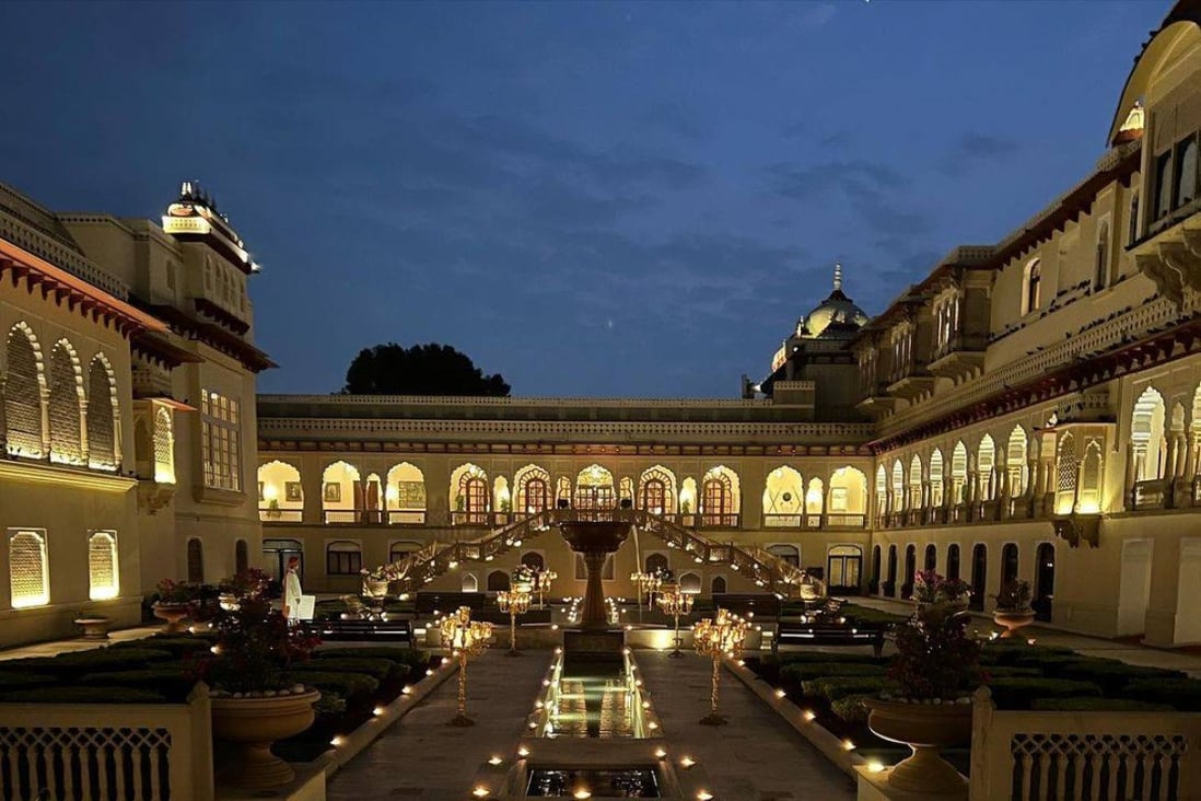 The Rambagh Palace in Jaipur, India. Photo: Instagram