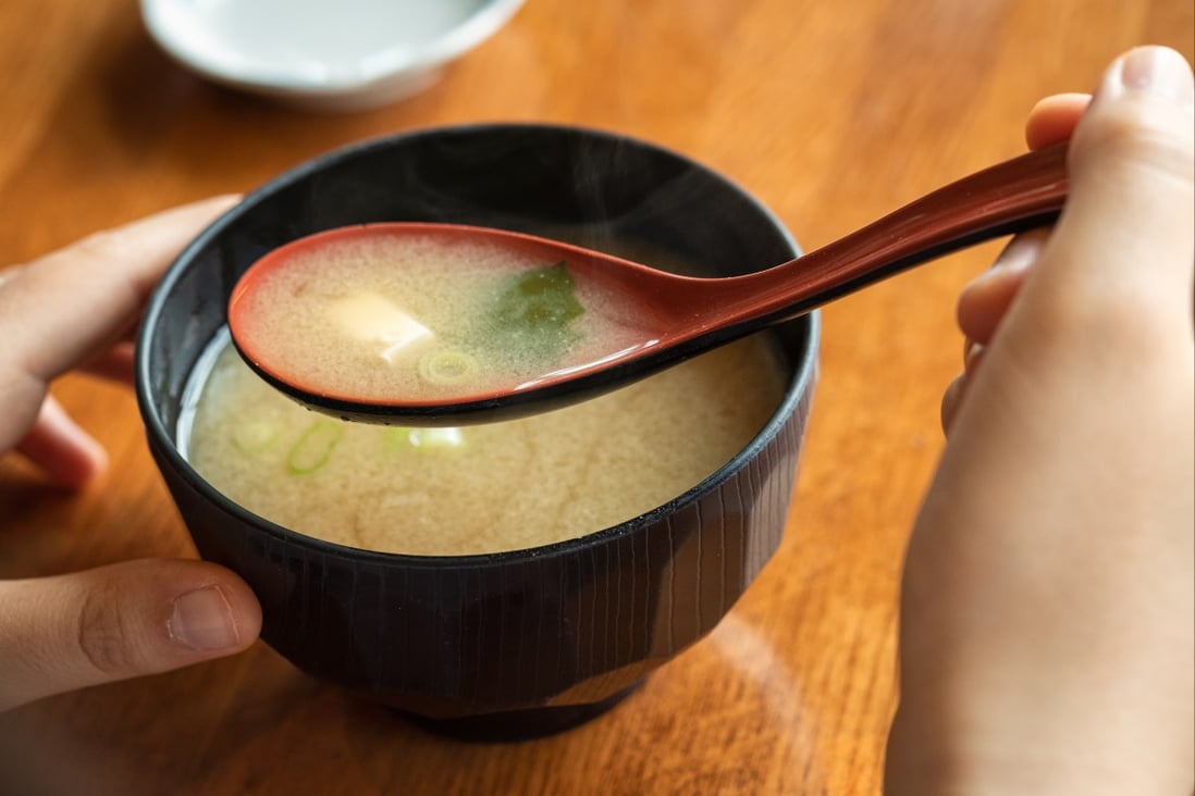 Miso soup is eaten for its medicinal properties as well as its taste. A fan is on a mission to save Japan’s traditional miso breweries. Photo: Getty Images 