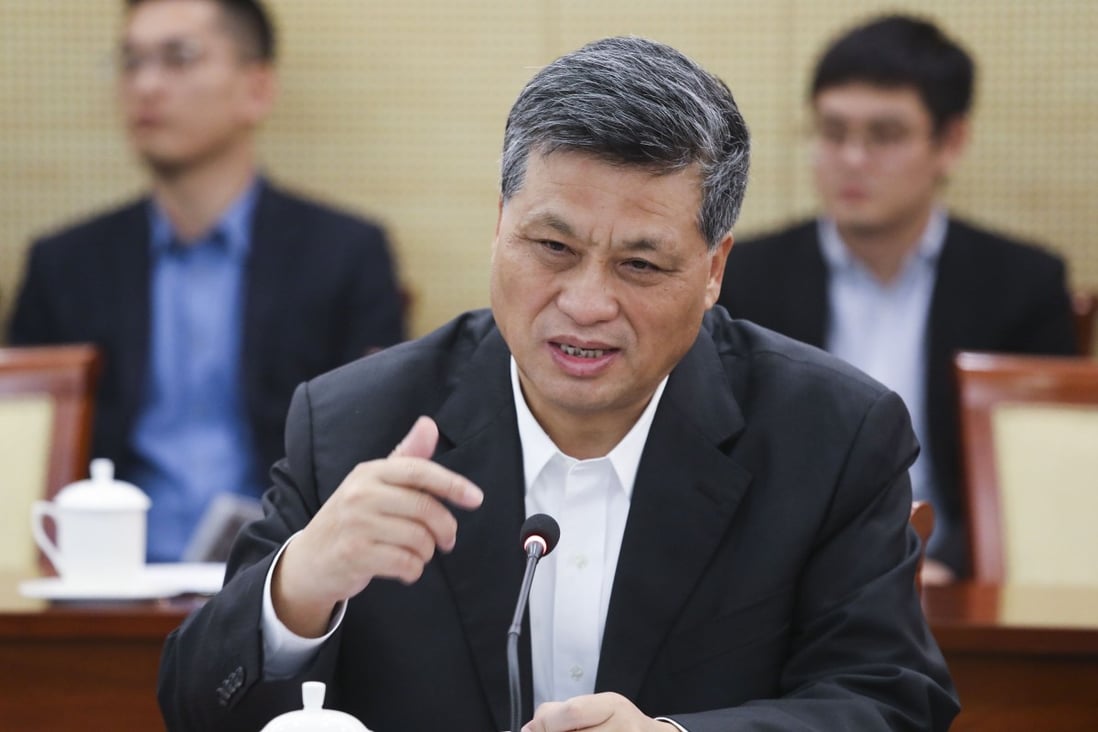 Ma Xingrui will take over as party chief of the Xinjiang region. The US hit his predecessor and other Xinjiang officials with sanctions over the crackdown on Uygur Muslims and other minorities. Photo: Edward Wong