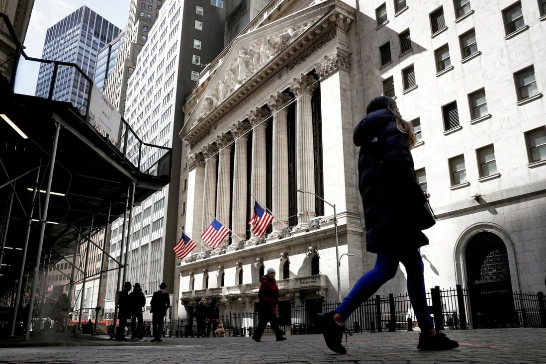 Wall Street and the New York Stock Exchange in New York. Most of China’s prospective technology start-ups have received foreign venture funding because of these investors’ bigger appetite for innovative and risky businesses. Photo: Reuters
