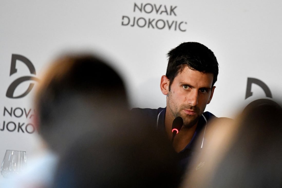 Novak Djokovic has refused to confirm if he has been vaccinated against Covid-19. Photo: Reuters