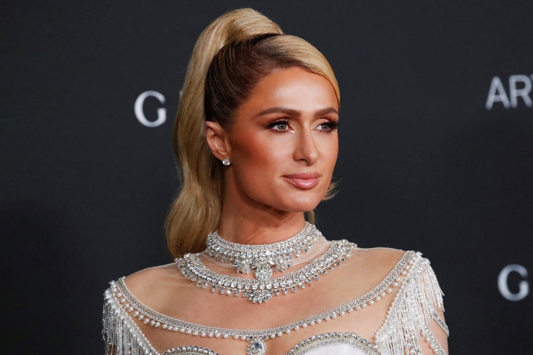 Paris Hilton at the Lacma Art+Film Gala in Los Angeles, California, US on November 6, 2021. She has launched her own metaverse business on Roblox. Photo: Reuters