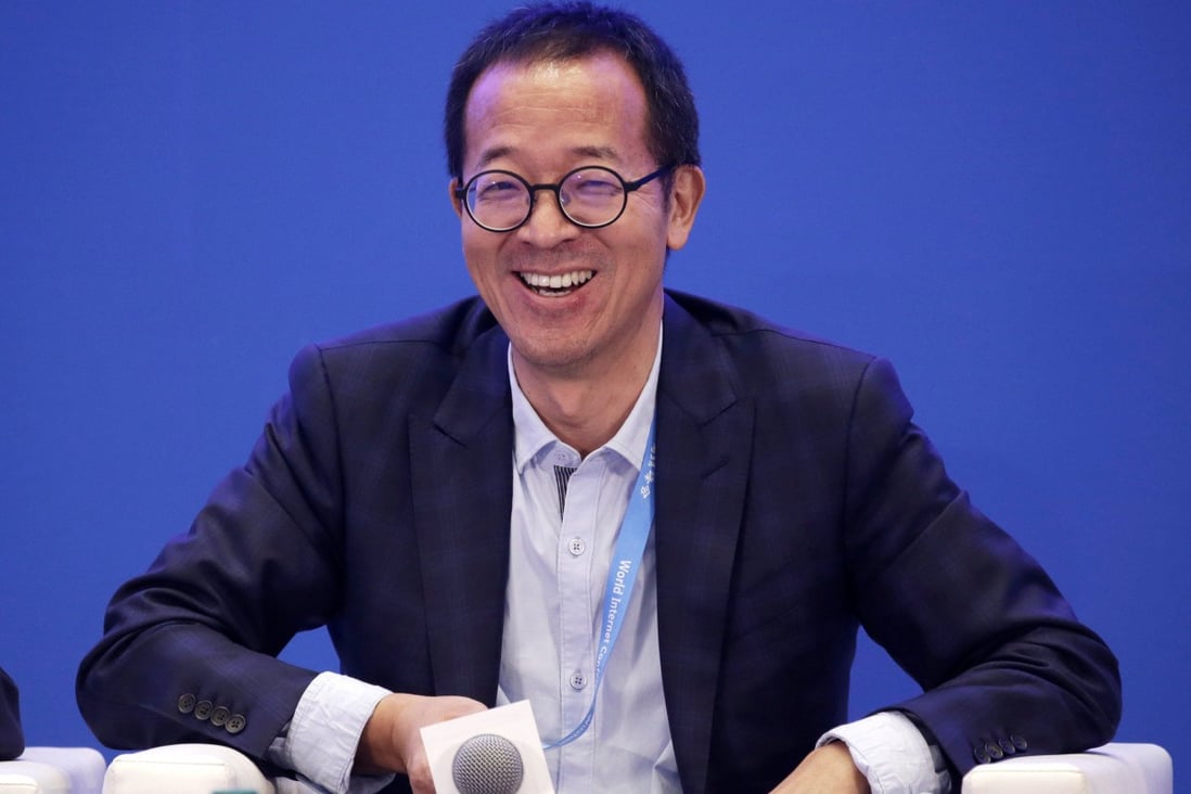 Michael Yu Minhong, founder of New Oriental Education & Technology Group, plans to diversify his  company’s business into live-streaming e-commerce for farm products. Photo: Reuters 