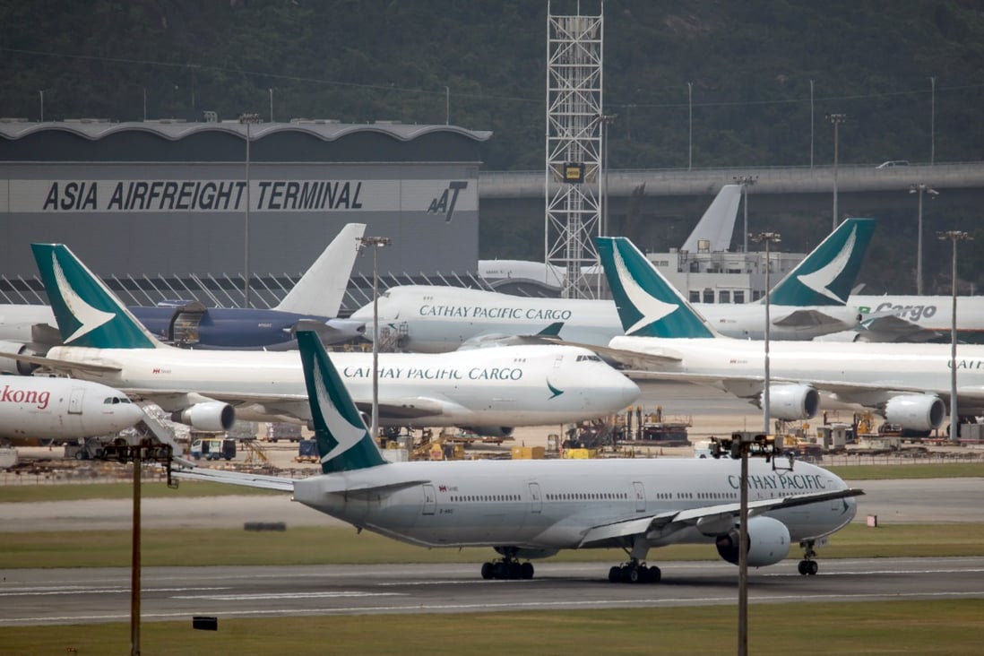 Cargo is the bread and butter of Cathay’s business. Photo: Bloomberg