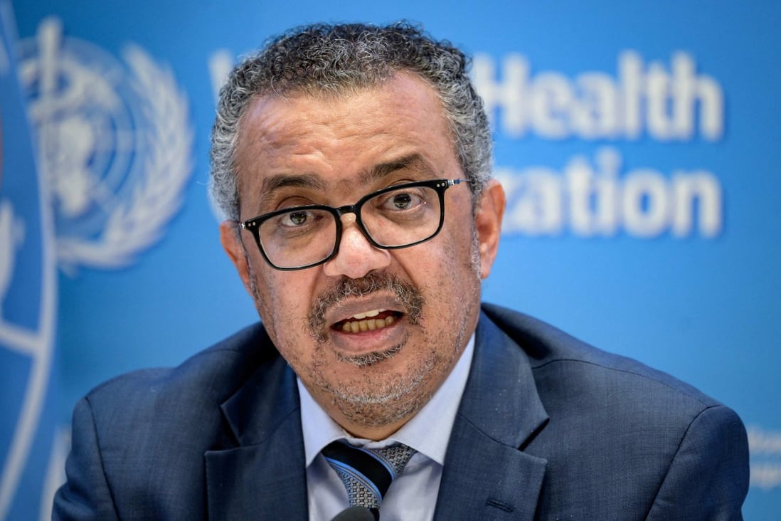 WHO director general Tedros Adhanom Ghebreyesus says now is the time to “rise above short-term nationalism” and end global vaccine inequity. Photo: AFP