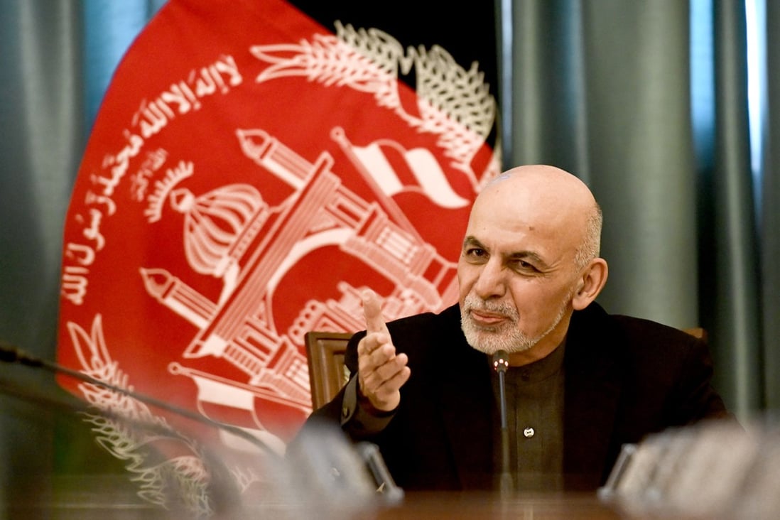 Former Afghan president Ashraf Ghani. File photo: dpa