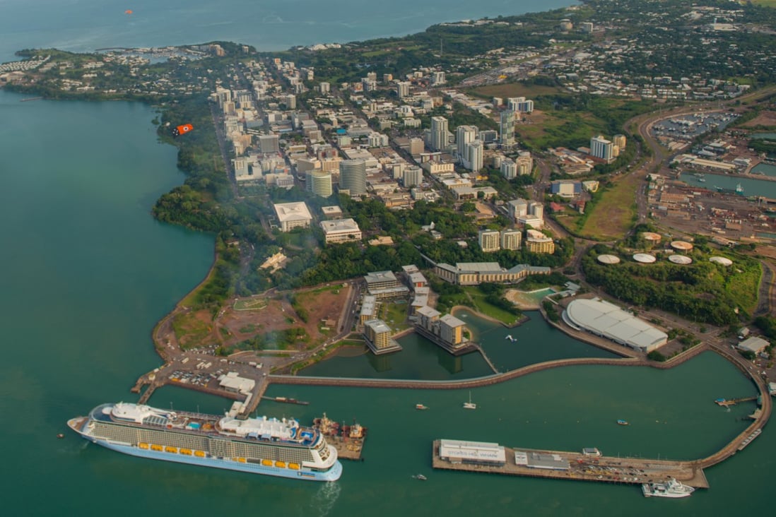 In northern Australia, the Port of Darwin has been leased by Landbridge Group, a Chinese company. There have been calls for the Australian government to revoke the lease on national security grounds. Photo: Handout