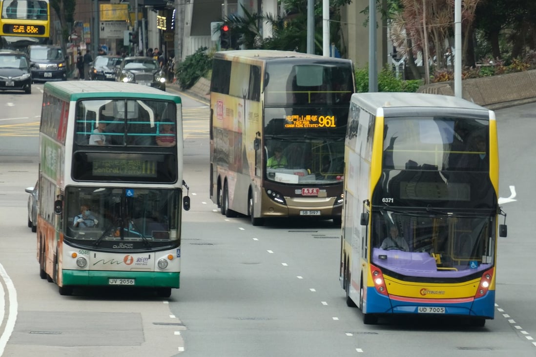 Beginning on Sunday, Citybus and New World First Bus will charge 3.2 per cent more for rides. Photo: Fung Chang