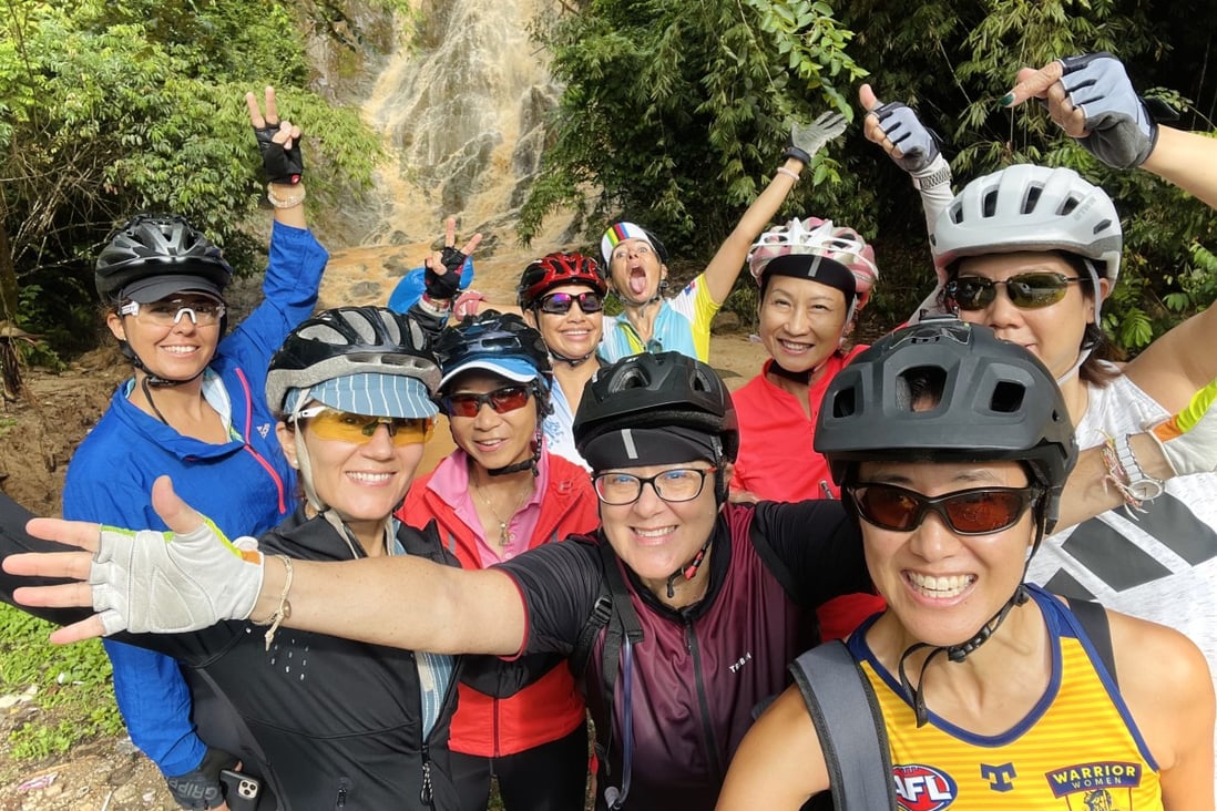 The cyclists of Malaysia’s Bike in Nature group gather regularly to ride through the jungle around Kuala Lumpur, keep fit and socialise. Photo: Ling Teo