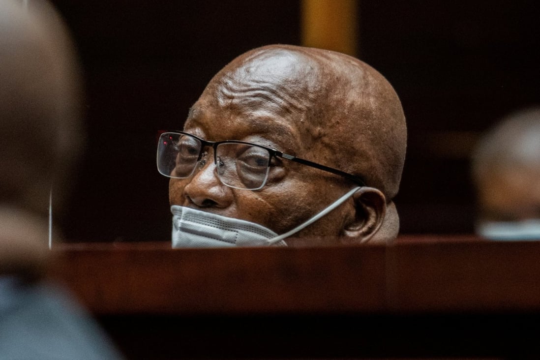 Former South African president Jacob Zuma during his corruption trial in Pietermaritzburg, South Africa. File photo: Reuters