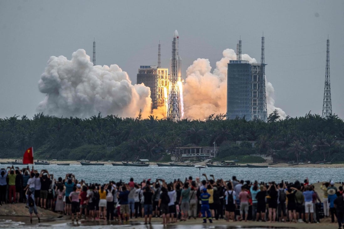 China Aerospace Science and Technology Corporation says it plans more than 40 space launches this year. Photo: STR/FP