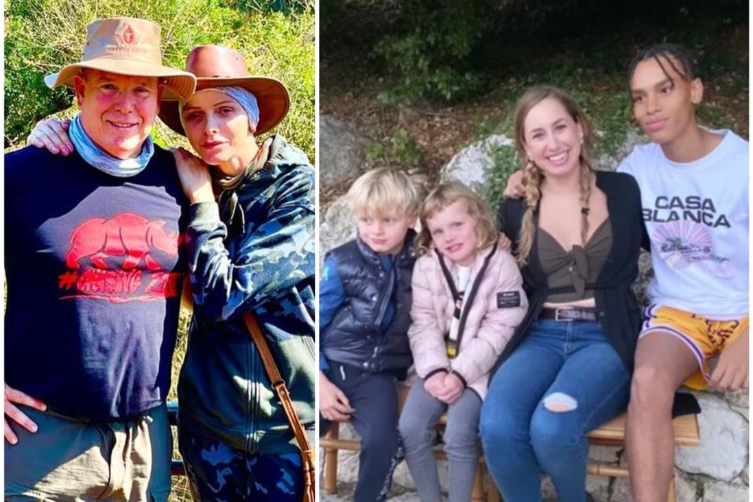 Jazmin Grimaldi posted an Instagram photo with her half-siblings, while Princess Charlene continues her health recovery. 
Photos: @hshprincesscharlene/Instagram, @jazmingrimaldi/Instagram