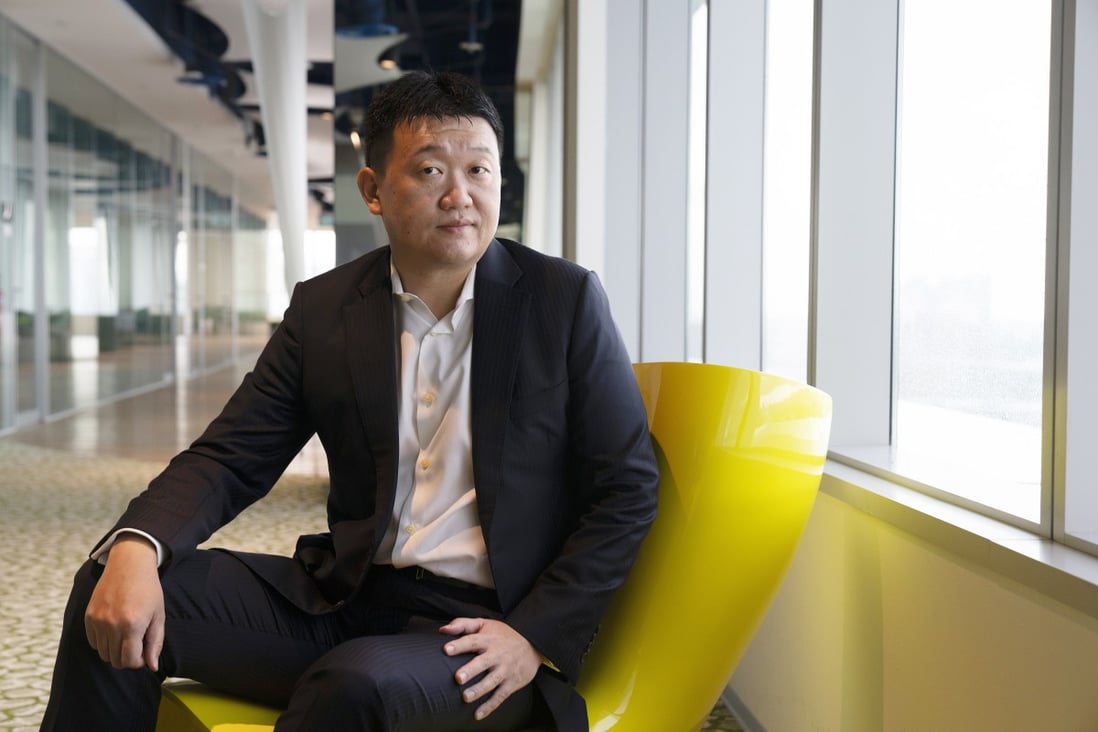Forrest Li, chairman and group chief executive officer of Sea Ltd, poses for a photograph in Singapore on July 8, 2020. Photo: Bloomberg