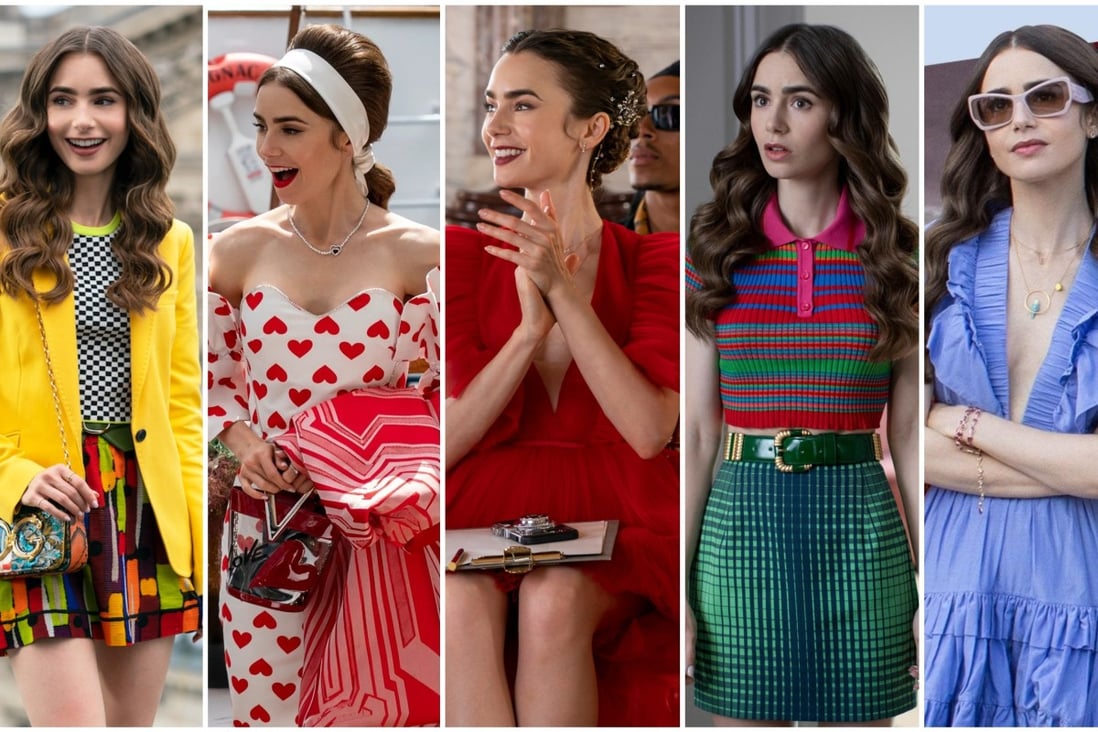 Emily Cooper (played by Lily Collins) is loud, fun and bold in everything from the way she lives her life to the way she styles herself. Photos: Netflix