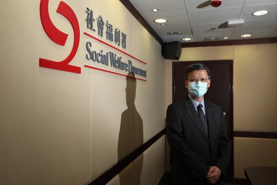 Social Welfare Department director Gordon Leung. Photo: Xiaomei Chen