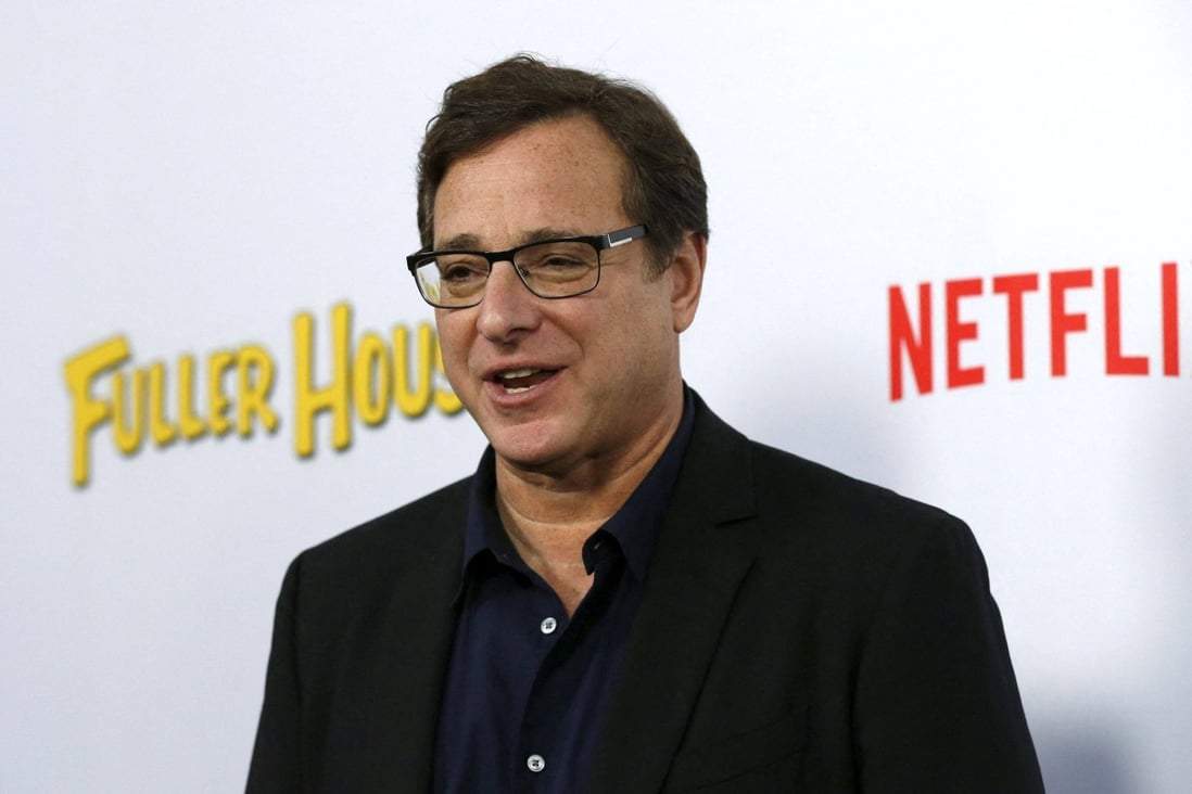 Bob Saget poses at the premiere for the Netflix series ‘Fuller House’ in 2016. Photo: Reuters