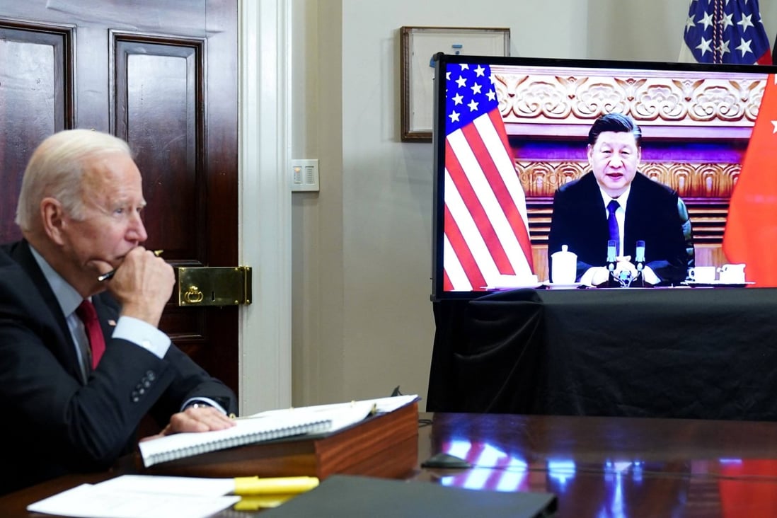 US President Joe Biden’s November virtual meeting with Chinese President Xi Jinping was a bright spot in frayed US-China relations. Photo: AFP