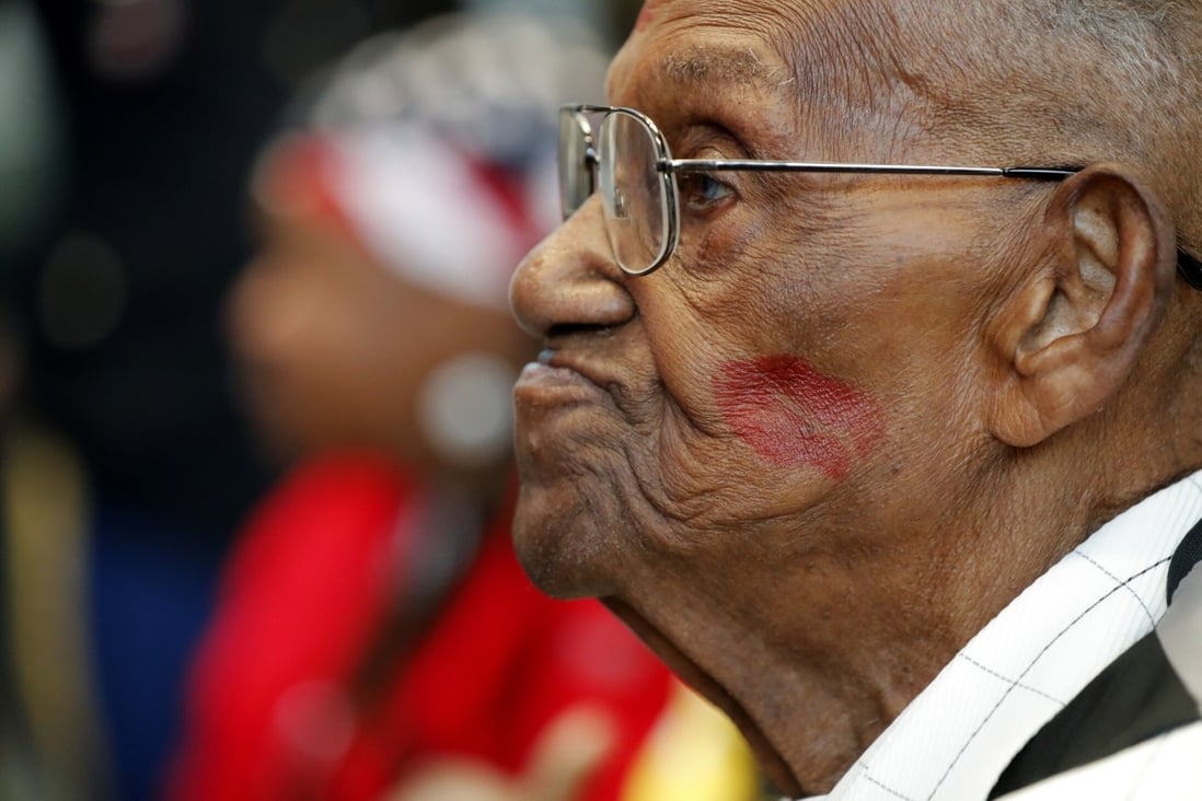 World War II veteran Lawrence Brooks has died aged 112. Photo: AP Photo