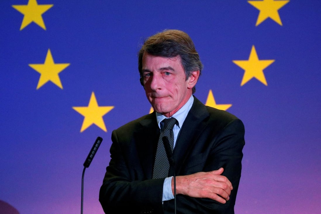 European Parliament President David Sassoli in 2020. File photo: Reuters