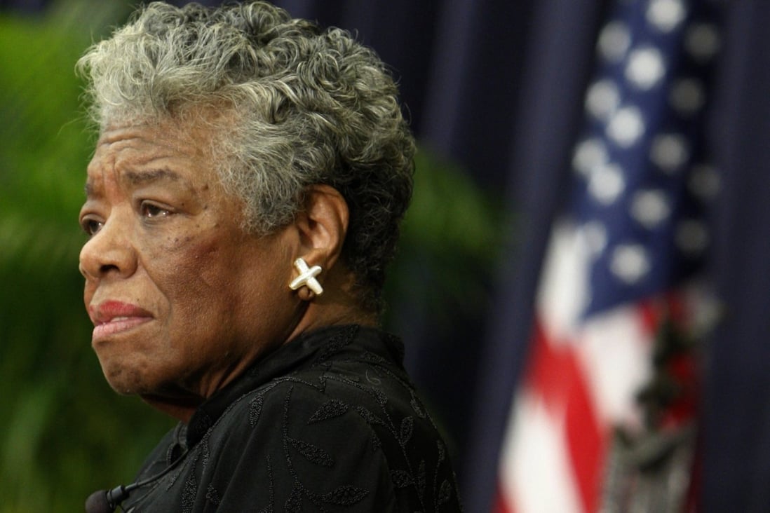 US poet Maya Angelou. Photo: Reuters