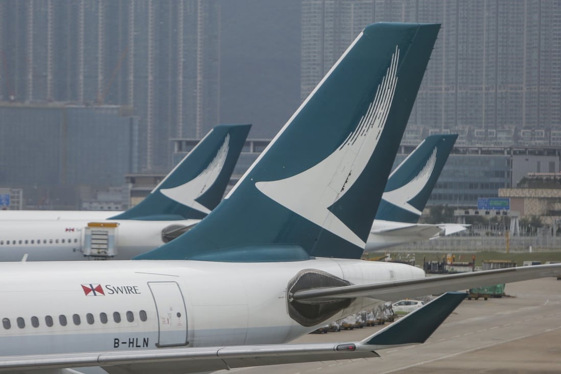 Cathay Pacific has apologised for aircrew members who flouted home isolation rules. Photo: Winson Wong