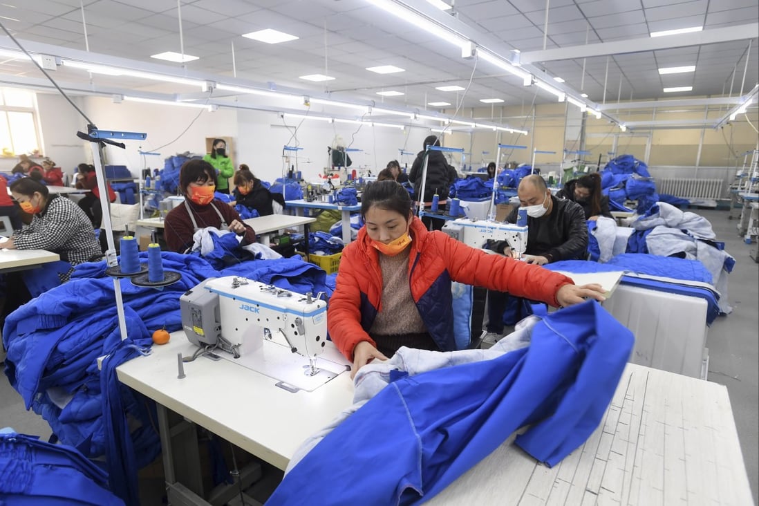 Chinese industries that rely on manual labour are facing a worker shortage. Photo: AP