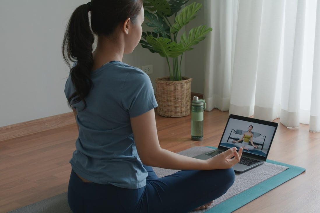 Pure Yoga is offering free online classes and videos while its fitness centres are closed due to Covid restrictions. Photo: Shutterstock