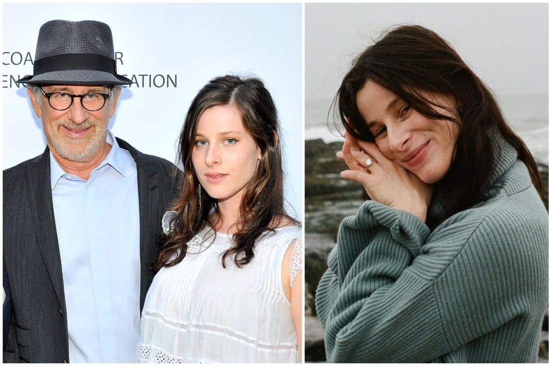 Hollywood director Steven Spielberg’s daughter, Sasha Spielberg, is engaged. Photos: Getty, @sashaspielberg/Instagram