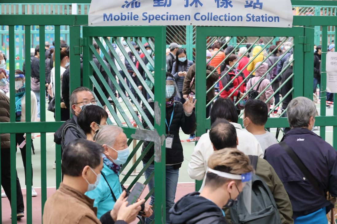 The number of testing stations in Tuen Mun has increased from three to 11 since the district was  designated as a high-risk area for the coronavirus. Photo: May Tse