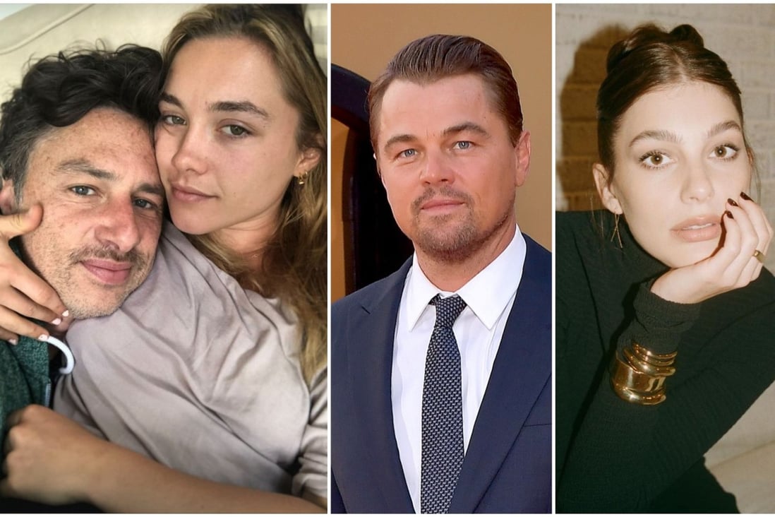 Hollywood stars with younger girlfriends: from Zach Braff and Florence Pugh, to Leonardo DiCaprio and Camila Morrone. Photos: @zachbraff,  @camilamorrone/Instagram; Getty
