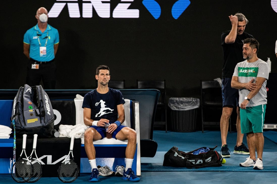 Serbian tennis player Novak Djokovic’s visa has been cancelled for a second time. Photo: Reuters