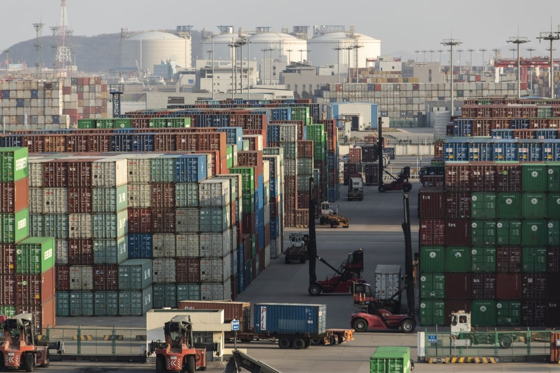 China’s exports grew by 29.9 per cent in 2021 compared to the previous year, while imports last year grew by 30.1 per cent over the same period, customs data released on Friday showed. Photo: Bloomberg