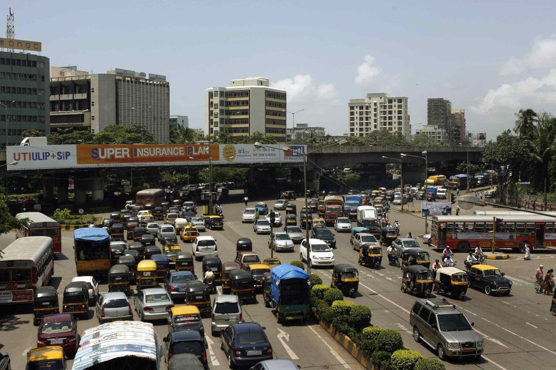 Traffic in India’s financial hub Mumbai. The twisted metal of smashed up cars regularly lining highways is a regular sight on India’s roads, where tens of thousands of people die in accidents each year. Photo: Reuters