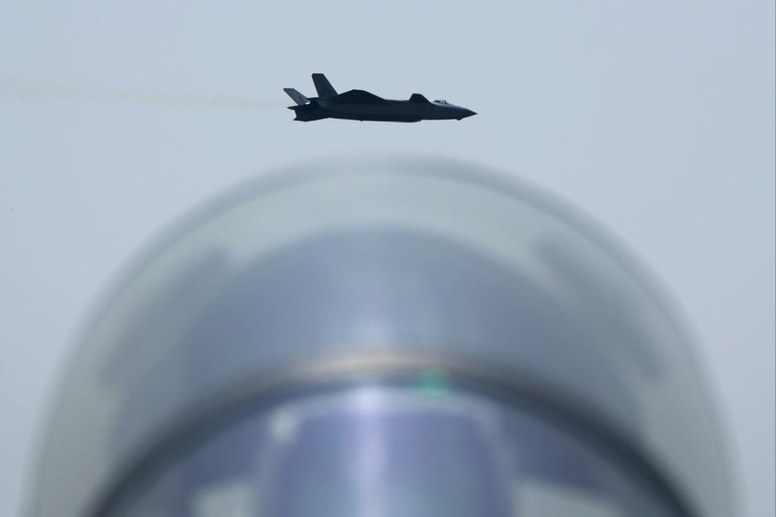 The J-20 stealth fighter is central to China’s plans to modernise its military. Photo: AP