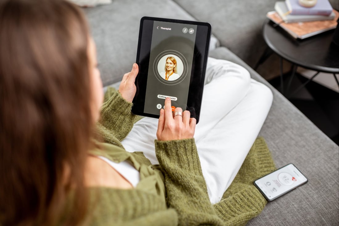 Online therapy is a rapidly growing sector of the wellness industry, but how should you choose a counsellor and optimise your sessions? Photo: Shutterstock