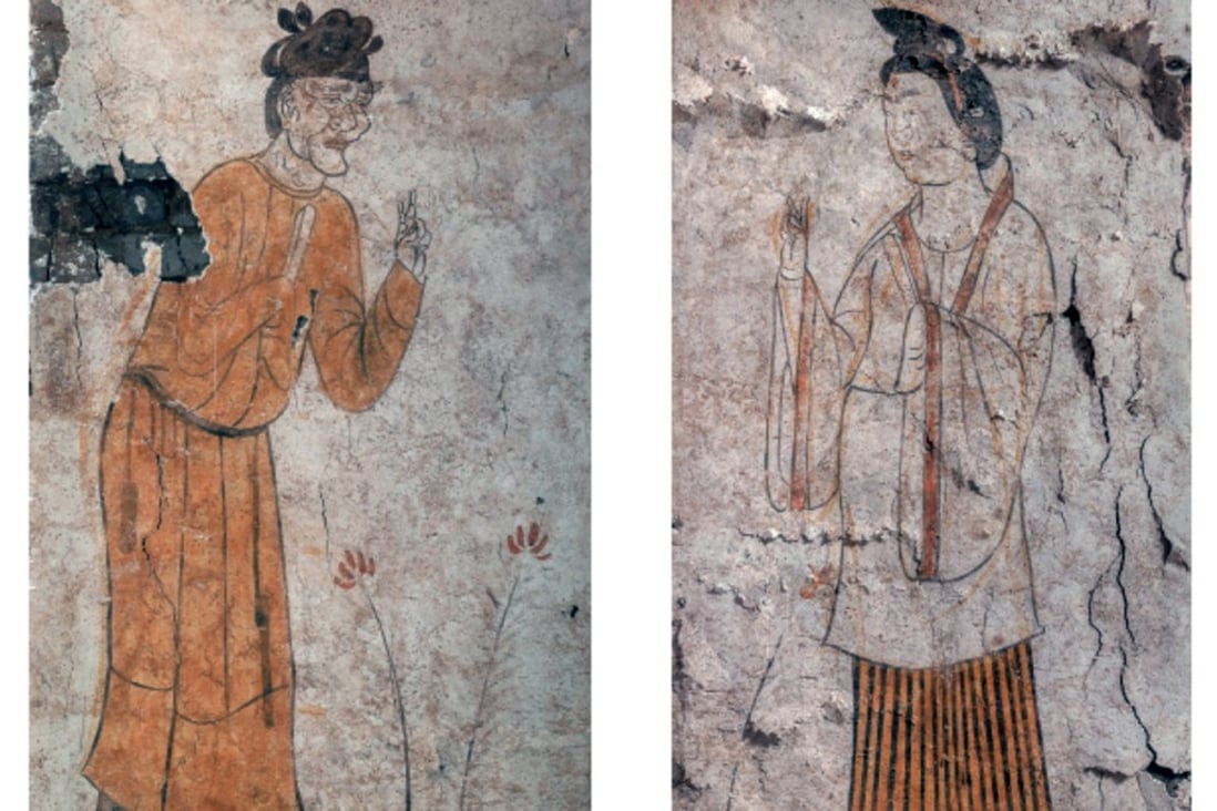 The tomb of Tang dynasty soldier Guo Xing was remarkably well preserved.  Photo: Taiyuan Municipal Institute of Archaeology