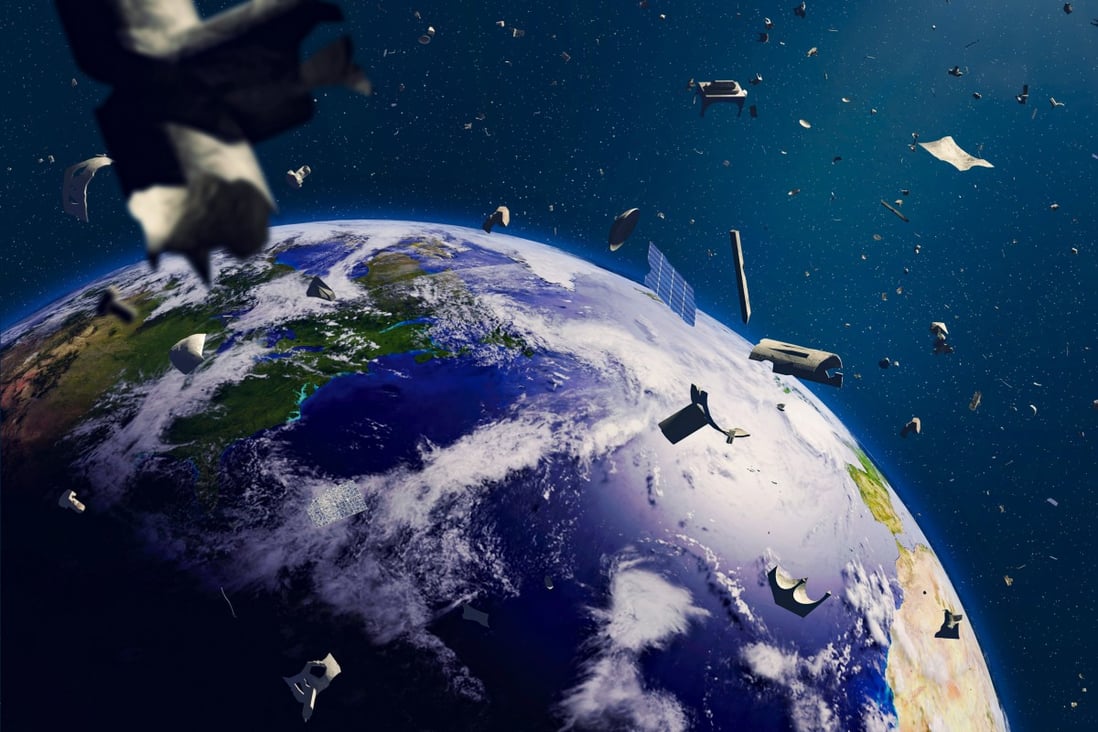 There is a growing amount of space debris orbiting Earth, including about 1,500 pieces from a Russian explosion in November. Photo: Shutterstock