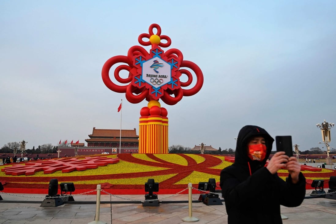 The Chinese capital is preparing for the Games to open next month. Photo: AFP