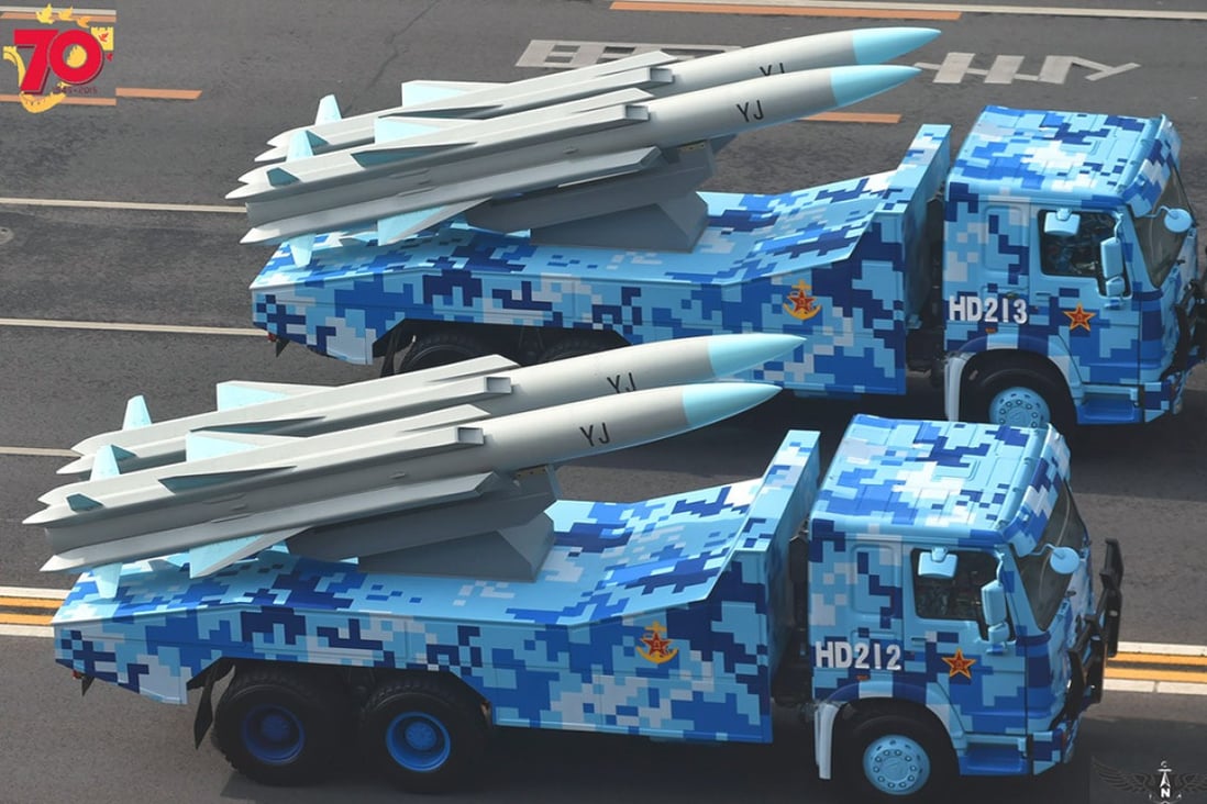 The YJ-12 is said to be China’s most dangerous anti-ship missile. Source: Handout