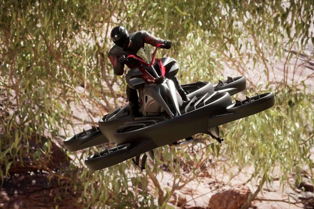 The XTurismo hoverbike. Photo: Handout