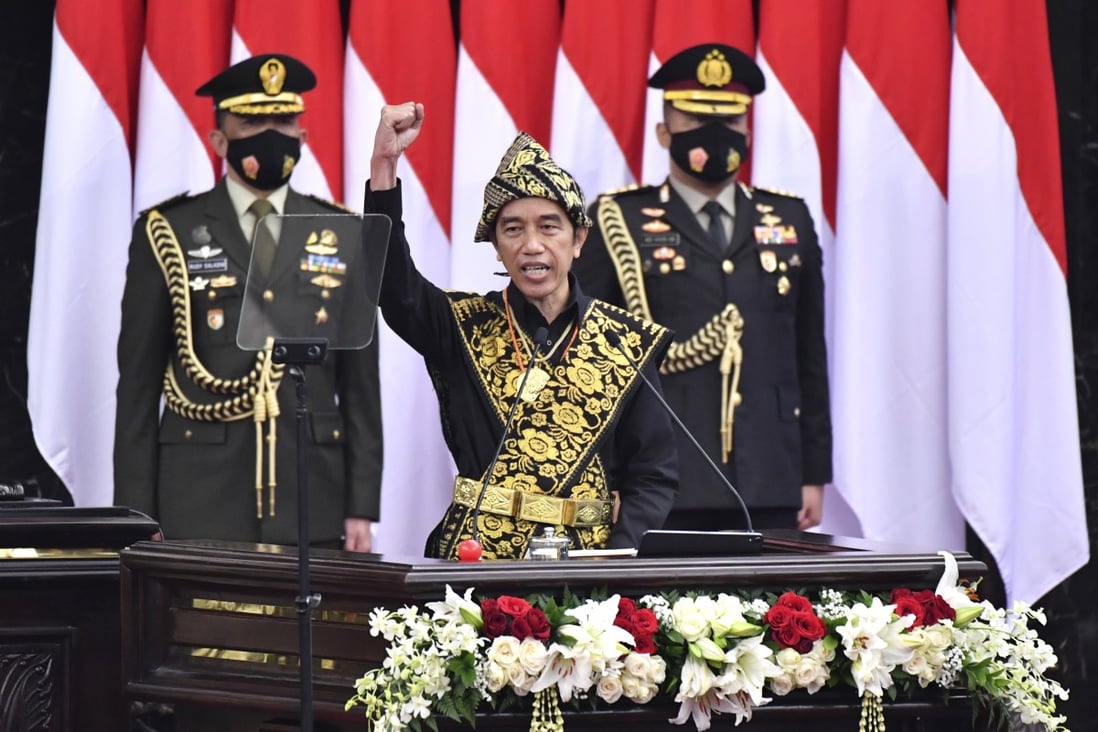 Indonesian President Joko Widodo has repeatedly voiced his opposition to running for a third term. File photo: AP