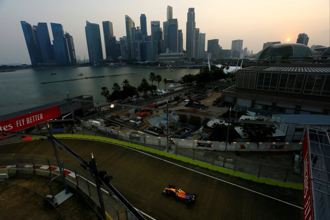 Formula 1 signs 7year contract extension with Singapore Grand Prix